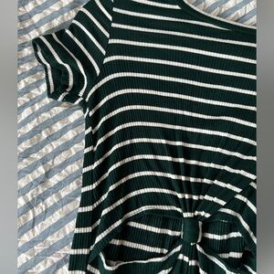 Striped Fitted Dress